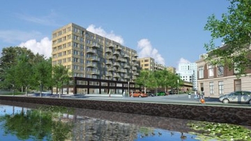 Start bouw Skyline in Nieuw Leyden