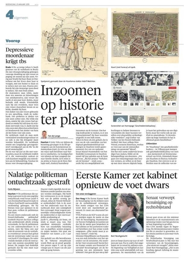 Mindbus in Leidsch Dagblad 