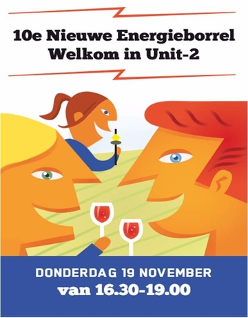 10e borrel, nu bij Unit-2