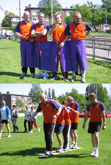 Portaal Leiden sport mee op de Fairplay dag