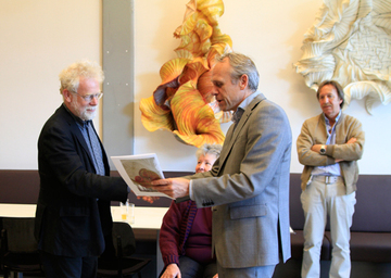 Tentoonstelling Peter genternaar geopend